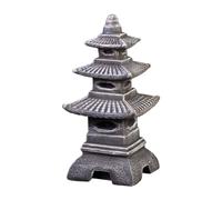 gartendekoparadies.de Lanterne Japonaise Massive Pagode en Pierre reconstituée, résistant au Gel (Multicolore)