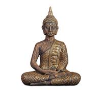 gartendekoparadies.de Statue de Bouddha thaïlandais en pierre - Hauteur : 59 cm - 33 kg - Résistante au gel - Pour l'extérieur