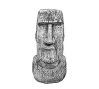 gartendekoparadies.de Statue en pierre massive Moai - Motif île de Pâques - Résistant au gel