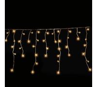Gartenpirat Rideau lumineux 24 m 960 LED blanc chaud avec effet flash