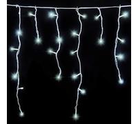 Gartenpirat Rideau lumineux 6 m 240 LED blanc froid Guirlande lumineuse extérieur