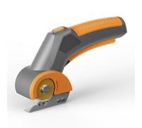 GARTOL 4 V Cutter rotatif sans fil pour papier, carton ondulé, moquette, cuir, feutre, plastique et autres matériaux polyvalents, avec sac à poussière et lame de rechange