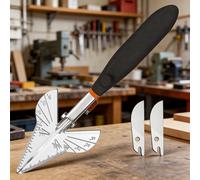 GARTOL Cisaille à onglets multi-angle, cisaille à goulottes multifonction pour moulures et baguettes de finition en vinyle et bois, réglable de 45 à 120° avec lames SK5