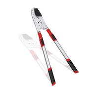 GARTOL Coupe-branches d'arbre télescopique en acier robuste de 71,1 à 104,1 cm, conçu pour bois sec, mécanisme à double cliquet, butées de 6 positions, coupe 5,1 cm
