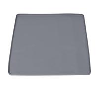 GARVALON Bac de Récupération Lave-vaisselle en Silicone 60x60cm, Plateau Étanche Antidébordement, Résistant Haute Température, Tapis Antidérapant Cuisine et Plan de Travail, Protection Sol