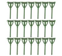GARVALON Broches Triangulaires en Plastique Vertes T Lot de 100 set de Épingles de Sûreté pour Corsages de Mariage Matériel DIY pour Confection de Boutonnières et Accessoires Festifs