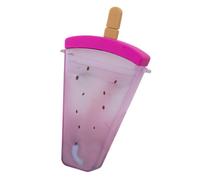 GARVALON Gobelet à Eau 320ml avec Paille, Couvercle et Bandoulière Portable | Silicone et PP, Design Glace Élégant, Nettoyage Facile, pour Café ou Jus, Déplacements, Intérieur et Extérieur