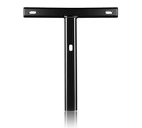 GARVALON T Shaped Bar for Desk Chairs Swivel Chair Back Support Rod Reclining Chair Support Office Chair Back Black Stainless Steel Reclining Triangular Bracket