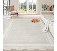 Garvee 6.5x9.5 Area Rugs Living Room Washable Modern Rug, Soft Non Slip Rugs Ultra-Thin Indoor Carpet for Bedroom Dining Room Nursery Home Office