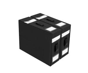 Garvee Lot de 2 boîtes de rangement pliables en tissu pour vêtements, livres, cosmétiques, jouets, 38 x 32 x 11,5 cm Noir