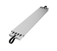 Garvee Plateforme de Travail télescopique Aluminium - Antidérapante, capacité 200 kg, Accessoire échafaudage et échelle, Robuste rénovation Maison, Taille télescopique 6-9ft