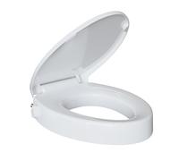 Garvee Siège de bidet allongé de 48,3 cm, double buse, lavage avant et | Les deux buses offrent un lavage féminin avant et arrière dans un design non électrique avec fonction autonettoyante et