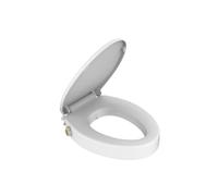 Garvee Siège De WC - Accessoire De Baignoire Rond Et Blanc |