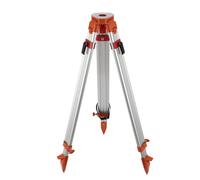 Garvee Trépied de nivellement professionnel en aluminium robuste - Tête plate filetée 5/8"-11 - Hauteur réglable 97 à 152 cm - Idéal pour niveaux laser et théodolites - Facile à transporter