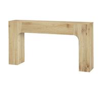 GarveeHome 63 inch Farmhouse Console Table for Living Room - Narrow Wooden Sofa Table for Hallway Or Foyer - Slim Rustic Accent Furniture - Easy Assembly - 1.6 Michat Cracked Oak
