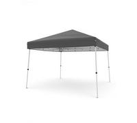 GarveeHome Auvent pop-up facile à monter 10 x 10 cm, pieds inclinés, tonnelle, terrasse, extérieur, ombrage, portable, sac de transport inclus, 8 x 8 pieds