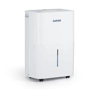 GarveeHome Déshumidificateur 20L/jour - Silencieux 41dB, drainage continu, minuterie 24h - Maison jusqu’à 30m²