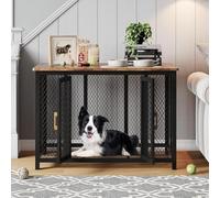GarveeHome Grand capacité de Stockage - Ensemble Armoire Salle de Bain indépendante avec Portes et tiroirs - Style Ferme Moderne - Meuble Polyvalent pour Salle de Bain, Cuisine, Noir