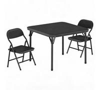 GarveeMore Ensemble Table Et Chaises Pliables Enfant - Dossier Large Confort