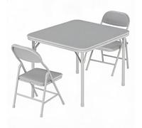 GarveeMore Ensemble Table Et Chaises Pliables Enfant - Dossier Large Confort