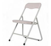 GarveeMore Ensemble table et chaises pliantes pour enfants - Table d’activités carrée + chaises pliantes rembourrées en simili cuir, cadre acier robuste, compact - Repas, étude, jeux - Beige - 1 table