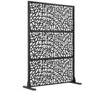 GarveeMore Panneau Brise Vue Décoratif Extérieur, Écran d'Intimité en Métal | Motif Géométrique Ajouré, Résistant aux intempéries, Pour jardin, balcon ou terrasse