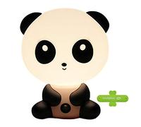 GARY&GHOST Veilleuse de Nuit Lampe Bureau Table Chevet Portable Forme Animal Panda Lumière Ambiance Night Light Éclairage Déco pour Chambre Enfants Bébés Coucher Maison Salon