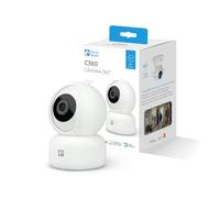 Garza C360 Caméra de Surveillance intérieure Wi-FI 360° Détection de Personnes