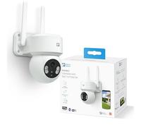 Garza - Caméra de Surveillance IP Wi-FI extérieure Intelligente 360°. 1296P avec Vision Nocturne, Audio bidirectionnel, détection de Mouvement, contrôle par Application.
