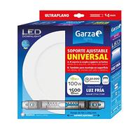 Garza - downlight led avec support réglable universel pour surface ou encastrable au plafond