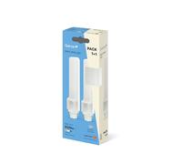 Garza - Lot de 1 tubes LED BIAX 2 broches, 820 lm, 8,5 W G24D, économie d'énergie 55%, lumière 4 000 K neutre, optique 360° et installation facile