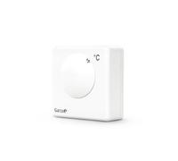 Garza - Thermostat analogique Garza réglable 10-30 °C, Commande Manuelle avec molette pour chaudière et Chauffage, Installation Facile avec Connexion à 2 Fils