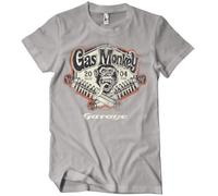 Gas Monkey Garage Officiellement sous Licence Spring Coils T-Shirt pour Hommes (Gris Tempête), Large