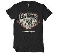 Gas Monkey Garage Officiellement sous Licence Spring Coils T-Shirt pour Hommes (Noir), Large