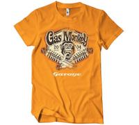 Gas Monkey Garage Officiellement sous Licence Spring Coils T-Shirt pour Hommes (Orange), X-Large