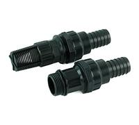 GASMIS Kit d'Aspiration pour Pompe, Accessoires Tuyau 1" : Raccords et Crépine à Clapet Anti-retour, pour Tuyau spiralé 25 mm diamètre, faites-le vous-même, 1 Pièce
