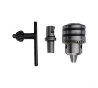Gastagrav Ensemble de mandrins de perceuse avec adaptateur Weldon de 1,9 cm vers B16, mandrin n métal pour perceuses magnétiques, 1,5-13 mm, 3-16 mm pour atelier (C)