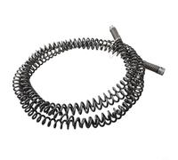 Gastagrav Ensemble d'outils de dragage de tuyaux avec connecteur de forage, nettoyeur à ressort flexible pour égout bouché, douche, baignoire et drain de cuisine (rallonge de 3 mètres)