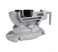 Gastagrav Étau de presse de précision de 7,6 cm, inclinaison de 0 à 90° et base rotative à 360°, pince robuste pour fraisage, travail du bois, travaux d'atelier