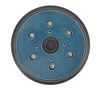 Gastagrav Patin de ponçage à 6 trous de 150 mm pour ponceuse excentrique - Accessoire de rechange en polyuréthane - Design flexible - Finition lisse - Pour meubles de travail du bois