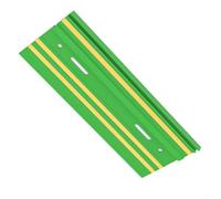 Gastagrav Rail de guidage en aluminium de 400 mm pour scie circulaire, rail de coupe guidée compatible avec les adaptateurs de rail de défonceuse pour projets de travail du bois