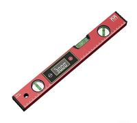 Gastagrav Règles de niveau numériques magnétiques avec aimant 0,01° haute précision inclinomètre en alliage à rabat automatique LCD pour mesure (300 mm)