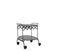 Gastone Chariot de Service Mat Noir Kartell - 8058967302738