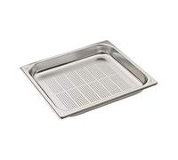 Bac inox perforé GN 2/3 - Profondeur 40 mm - Gastro M - Acier inoxydable3.5354 Inox G