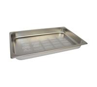 GASTROLAND Bac Gastro Inox AISI 304 Perforé GN 1/1 H. 55 mm