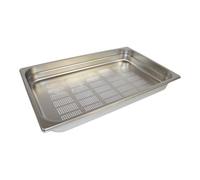 GASTROLAND Bac Gastro Inox AISI 304 Perforé GN 1/1 H. 65 mm