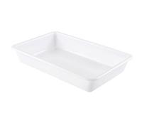 GASTROLAND Bac plat GILAC 8 Litres - Blanc