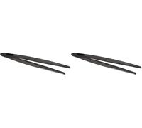 GastroMax - Pinces de Cuisine - Conçu pour Vous Faciliter la Vie en Cuisine - Fabriqué et Conçu en Suède - Matériaux Durables et De Qualité - Sans BPA - 28,5 cm - Gris Foncé - Polyamide (Lot de 2)