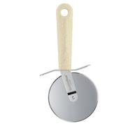 GastroMax Roulette à pizza 22 cm, coupe-pizza avec protège-doigts, lin | Pour couper sans effort les pâtes fines comme épaisses, fabriquée en Suède, apte au contact alimentaire et simple à manier