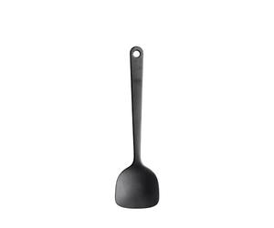 GastroMax - Spatule plastique/grande cuillère de cuisson et service - Ustensile de cuisine professionnel pour wok et poêle - Sans BPA, passe au lave-vaisselle - Gris Foncé